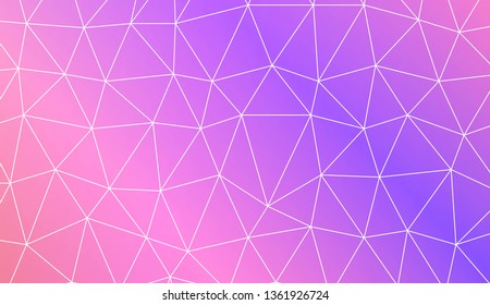 Triangular style. Background for your business project. Advert, template screen. Vector illustration. Blurred Background, Smooth Gradient Texture Color