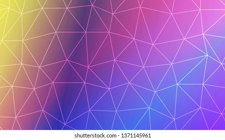 Triangular style. Background for your business project. Advert, template screen. Vector illustration. Blurred Background, Smooth Gradient Texture Color