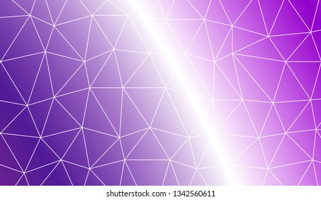 Triangular style. For flyer, screen, business presentation. Vector illustration. Creative gradient color