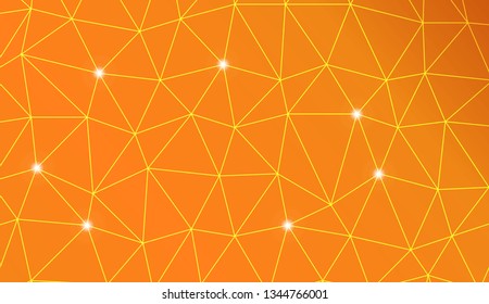 Triangular style. For flyer, screen, business presentation. Vector illustration. Creative gradient color