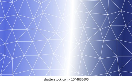 Triangular style. For flyer, screen, business presentation. Vector illustration. Creative gradient color