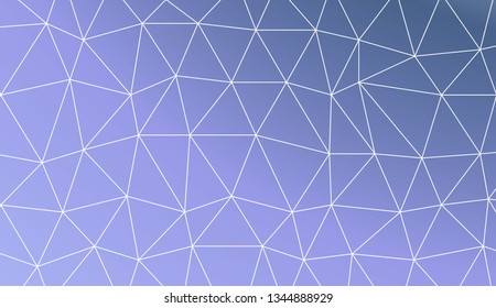 Triangular style. For flyer, screen, business presentation. Vector illustration. Creative gradient color