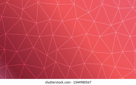 Triangular style. For flyer, screen, business presentation. Vector illustration. Creative gradient color