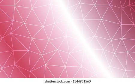 Triangular style. For flyer, screen, business presentation. Vector illustration. Creative gradient color