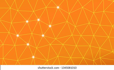 Triangular style. For flyer, screen, business presentation. Vector illustration. Creative gradient color