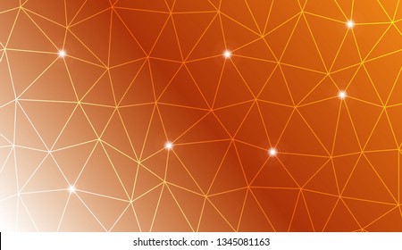 Triangular style. For flyer, screen, business presentation. Vector illustration. Creative gradient color