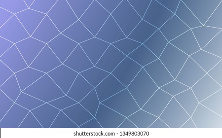Triangular style. For interior wallpaper, smart design, fashion print. Vector illustration. Creative gradient color