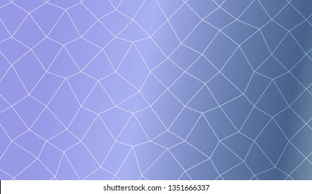 Triangular style. For interior wallpaper, smart design, fashion print. Vector illustration. Creative gradient color