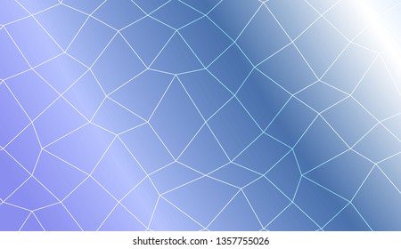 Triangular style. For interior wallpaper, smart design, fashion print. Vector illustration. Creative gradient color