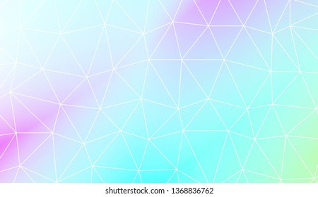 Triangular style. Modern design for you business, project. Vector illustration. Creative gradient color
