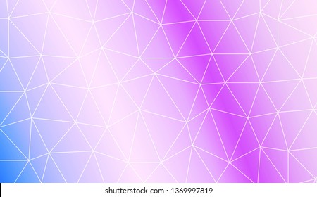 Triangular style. Modern design for you business, project. Vector illustration. Creative gradient color