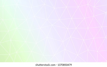 Triangular style. Modern design for you business, project. Vector illustration. Creative gradient color