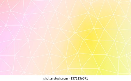 Triangular style. Modern design for you business, project. Vector illustration. Creative gradient color