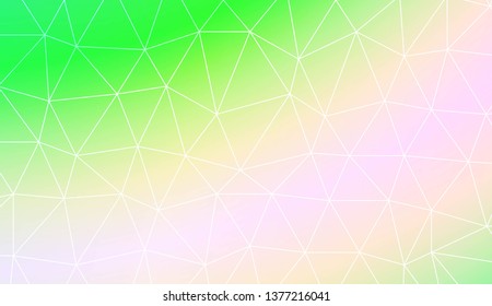 Triangular style. Modern design for you business, project. Vector illustration. Creative gradient color