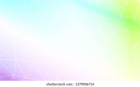Triangular style. Modern design for you business, project. Vector illustration. Creative gradient color