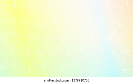 Triangular style. Modern design for you business, project. Vector illustration. Creative gradient color