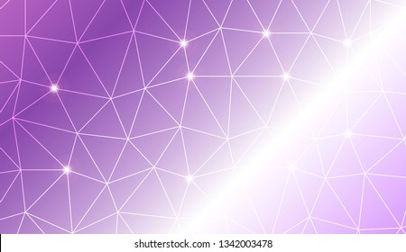 Triangular style. Style for your business design. Vector illustration. Creative gradient color