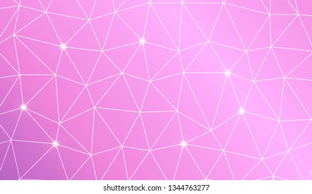 Triangular style. Style for your business design. Vector illustration. Creative gradient color