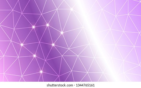 Triangular style. Style for your business design. Vector illustration. Creative gradient color