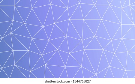 Triangular style. Style for your business design. Vector illustration. Creative gradient color