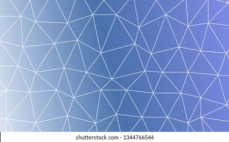 Triangular style. Style for your business design. Vector illustration. Creative gradient color