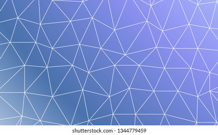 Triangular style. Style for your business design. Vector illustration. Creative gradient color