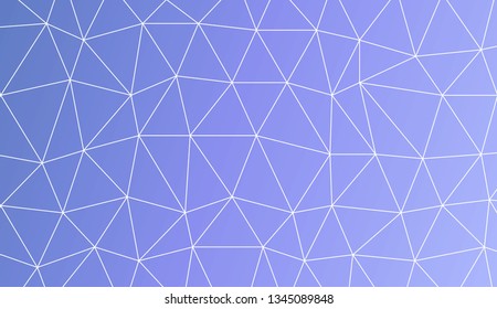 Triangular style. Style for your business design. Vector illustration. Creative gradient color