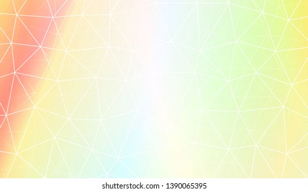 Triangular style. Style for your business design. Vector illustration. Creative gradient color