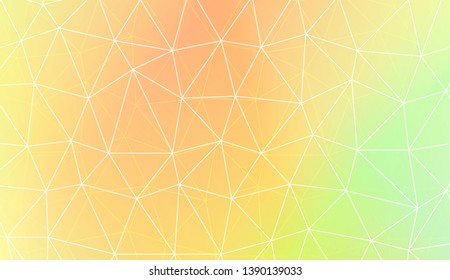 Triangular style. Style for your business design. Vector illustration. Creative gradient color