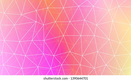 Triangular style. Style for your business design. Vector illustration. Creative gradient color
