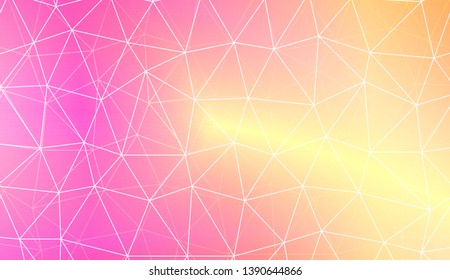 Triangular style. Style for your business design. Vector illustration. Creative gradient color
