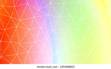 Triangular style. Style for your business design. Vector illustration. Creative gradient color