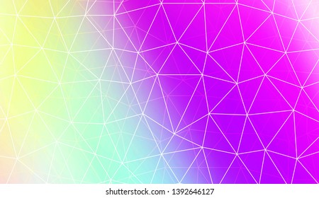 Triangular style. Style for your business design. Vector illustration. Creative gradient color