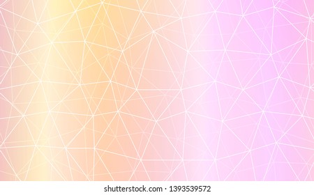 Triangular style. Style for your business design. Vector illustration. Creative gradient color