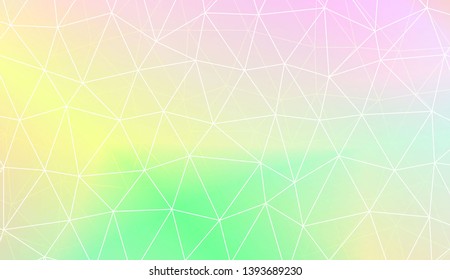 Triangular style. Style for your business design. Vector illustration. Creative gradient color