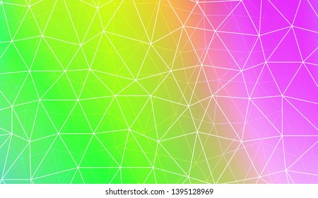 Triangular style. Style for your business design. Vector illustration. Creative gradient color