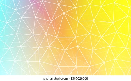 Triangular style. Style for your business design. Vector illustration. Creative gradient color