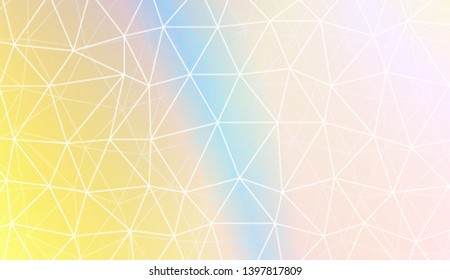 Triangular style. Style for your business design. Vector illustration. Creative gradient color