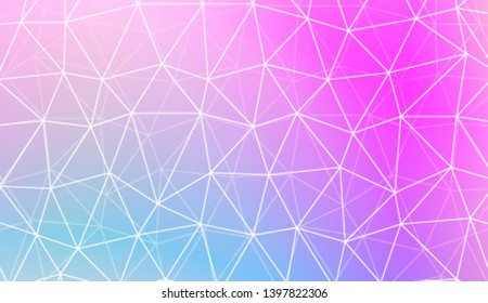Triangular style. Style for your business design. Vector illustration. Creative gradient color