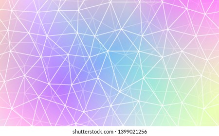 Triangular style. Style for your business design. Vector illustration. Creative gradient color
