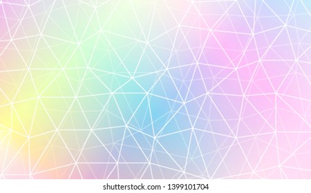 Triangular style. Style for your business design. Vector illustration. Creative gradient color