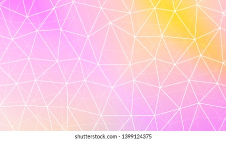 Triangular style. Style for your business design. Vector illustration. Creative gradient color