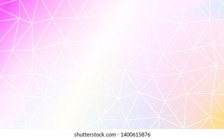Triangular style. Style for your business design. Vector illustration. Creative gradient color