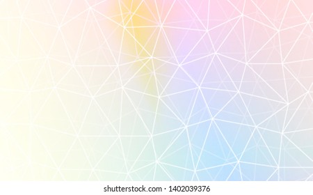 Triangular style. Style for your business design. Vector illustration. Creative gradient color