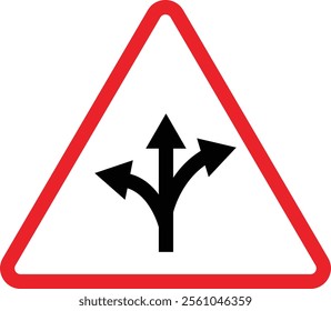 Triangular Traffic road sign board icon. Indicator and warning sign in addition to the hexagonal stop vector collection isolated on transparent background. Inform complicated Turning symbol.