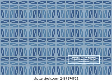 Triangular and Triangle Shapes and Designs Blue and Grey Colors Geometric Pattern Abstract Pattern Seamless Pattern