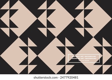 Triangular and Triangle Shapes and Designs Brown and Black Colors Geometric Pattern Abstract Pattern Seamless Pattern