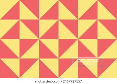 Triangular and Triangle Shapes and Designs Orange and Yellow Colors Geometric Pattern Abstract Pattern Seamless 