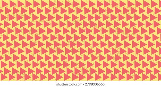 Triangular and Triangle Shapes and Designs Orange and Yellow Colors Geometric Pattern Abstract Pattern Seamless 