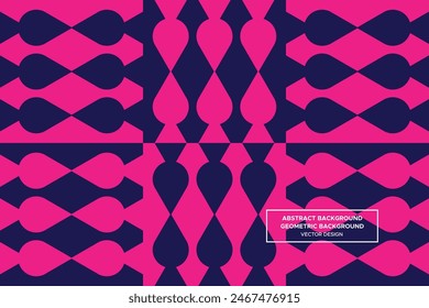Triangular and Triangle Shapes and Designs Purple and Red Colors Geometric Pattern Abstract Pattern Seamless 